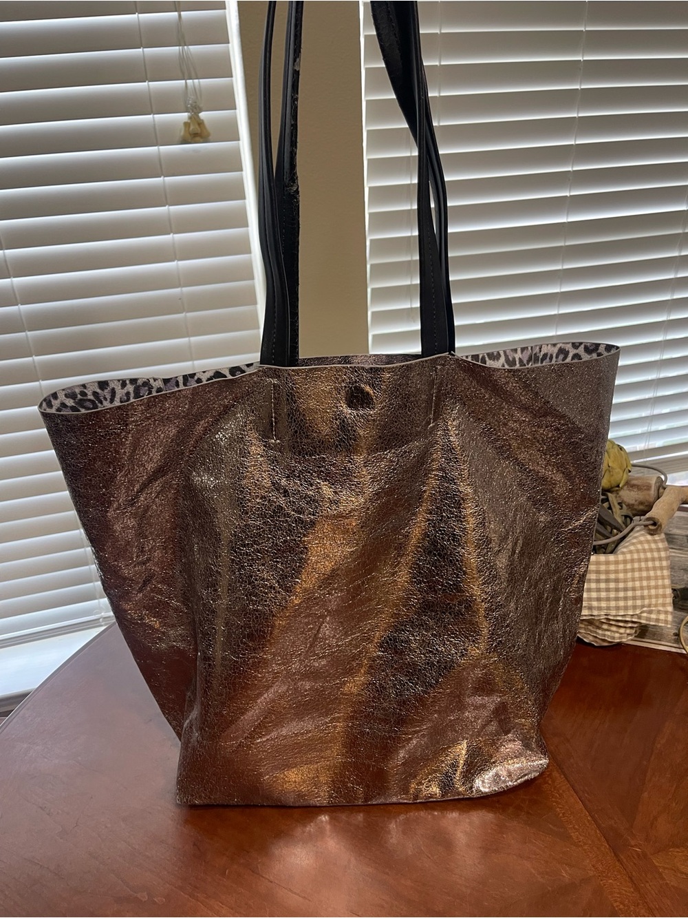 Sorial Holiday Tote Pewter